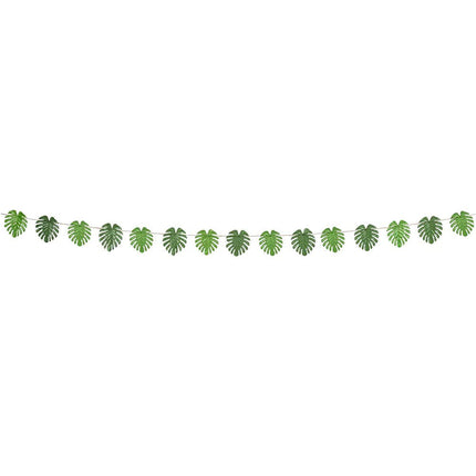 Hawaii Slinger Groen Palmbladeren 4m van Boland koop je bij Partywinkel