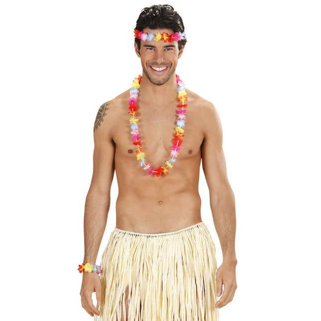 Hawaii Verkleedset 3 delig van Widmann koop je bij Partywinkel