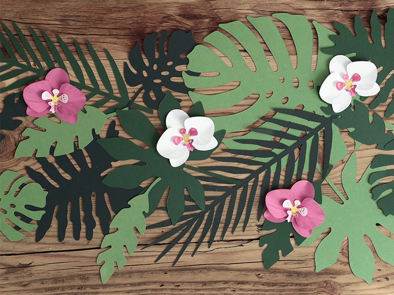 Hawaii Versiering Set Palmblad 21 delig van Partydeco koop je bij Partywinkel