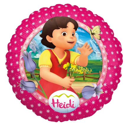 Heidi Helium Balloon, Pink, Empty, 45 cm