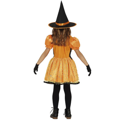 Heks Halloween Kostuum Meisje Glitter van Fiestas Guirca koop je bij Partywinkel