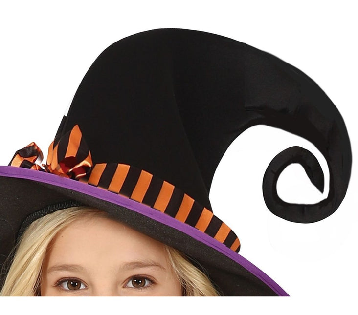 Heks Halloween Kostuum Meisje Paars Zwart van Fiestas Guirca koop je bij Partywinkel