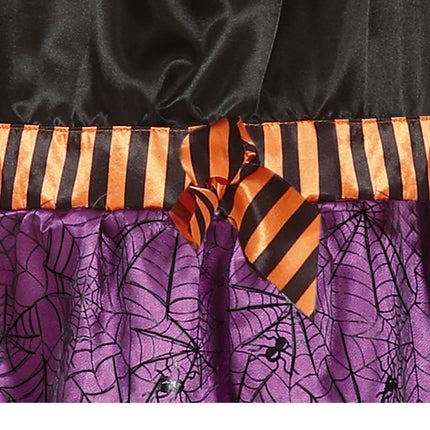 Heks Halloween Kostuum Meisje Paars Zwart van Fiestas Guirca koop je bij Partywinkel