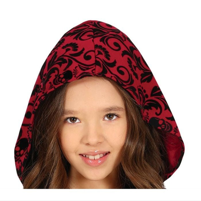 Heks Halloween Kostuum Meisje Rood van Fiestas Guirca koop je bij Partywinkel