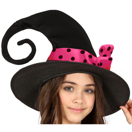 Heks Halloween Kostuum Meisje Roze van Fiestas Guirca koop je bij Partywinkel