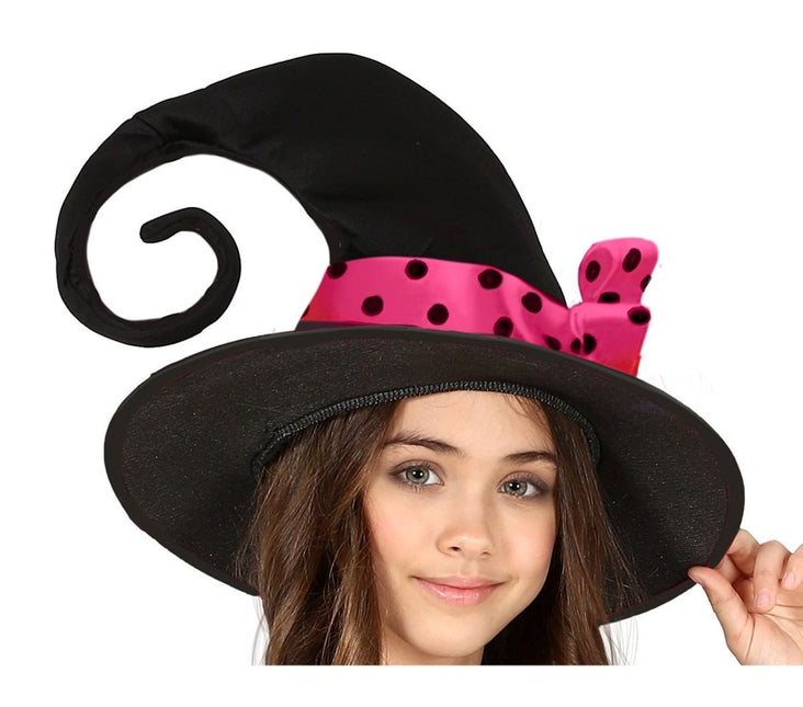 Heks Halloween Kostuum Meisje Roze van Fiestas Guirca koop je bij Partywinkel