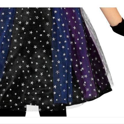 Heks Halloween Kostuum Meisje Ster Glitter van Fiestas Guirca koop je bij Partywinkel
