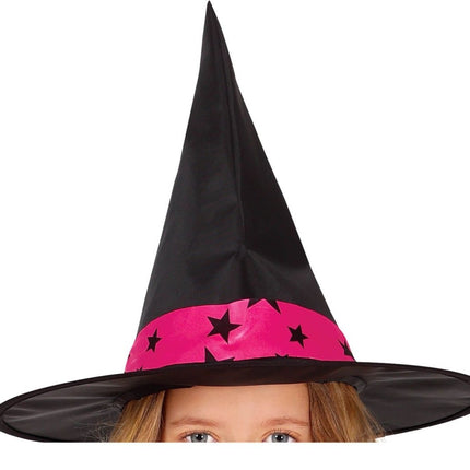 Heks Halloween Kostuum Meisje Ster Roze van Fiestas Guirca koop je bij Partywinkel