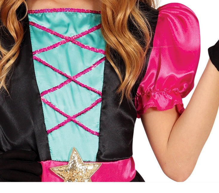 Heks Halloween Kostuum Meisje Ster Roze van Fiestas Guirca koop je bij Partywinkel