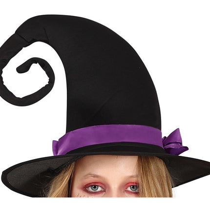 Heks Halloween Kostuum Meisje Sterren Paars van Fiestas Guirca koop je bij Partywinkel