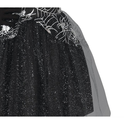 Heks Halloween Kostuum Meisje Zilver van Fiestas Guirca koop je bij Partywinkel