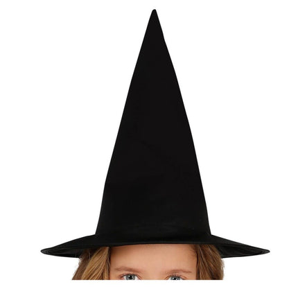 Heks Halloween Kostuum Meisje Zwart van Fiestas Guirca koop je bij Partywinkel