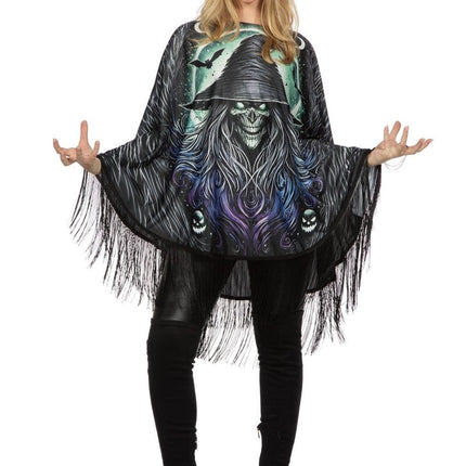 Heks Poncho Dames van Wilbers & Wilbers koop je bij Partywinkel