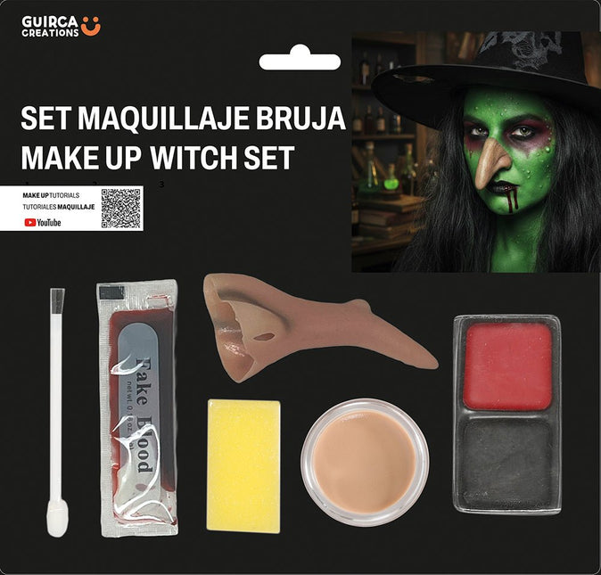 Heks Schminkset 4 delig van Fiestas Guirca koop je bij Partywinkel