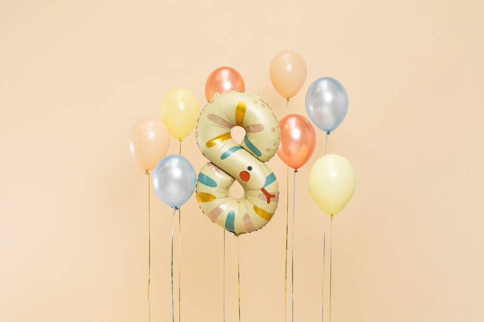 Helium Ballon 2 Jaar Hert Leeg 88cm van Partydeco koop je bij Partywinkel