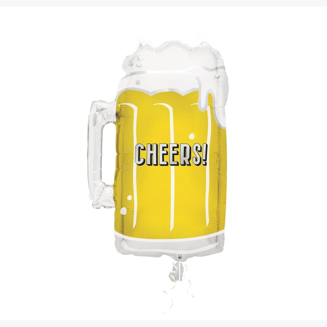 Helium Ballon Bierpul Leeg 53cm van Unique koop je bij Partywinkel