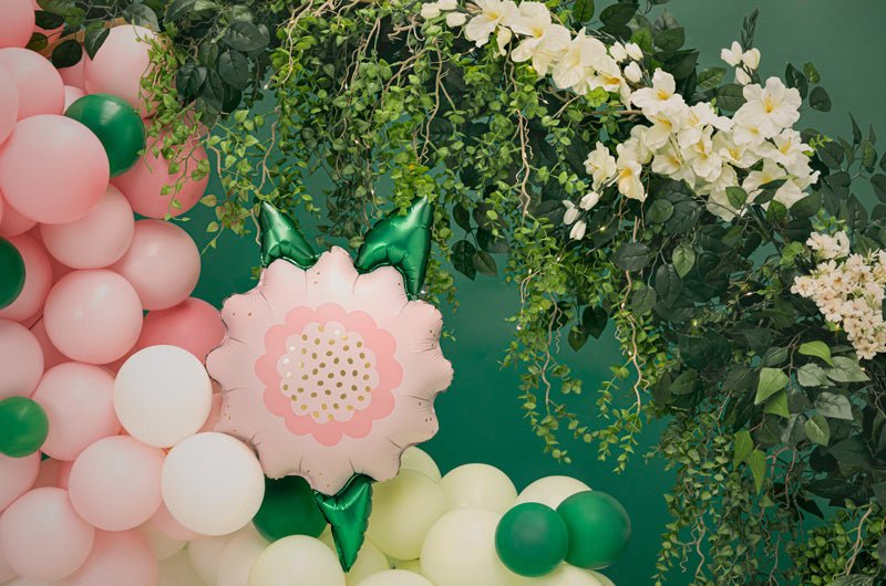 Helium Ballon Bloem Leeg 70cm van Partydeco koop je bij Partywinkel