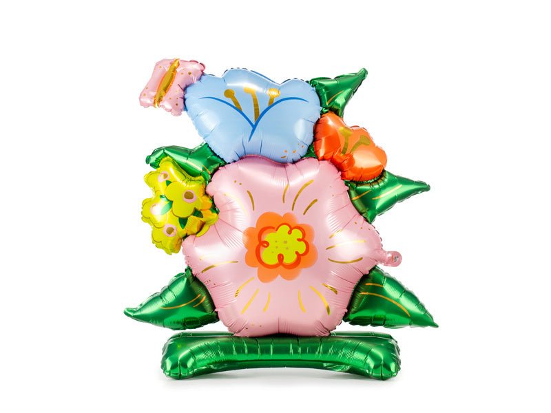 Helium Ballon Bloemen Standaard Leeg 1,16m van Partydeco koop je bij Partywinkel