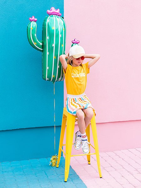 Helium Ballon Cactus Leeg 82cm van Partydeco koop je bij Partywinkel