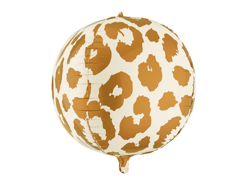 Helium Ballon Cheetah Bal 75cm Leeg van Partydeco koop je bij Partywinkel