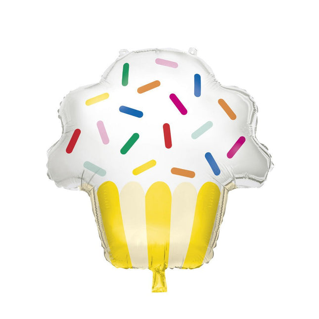 Helium Ballon Cupcake 74cm leeg van Unique koop je bij Partywinkel