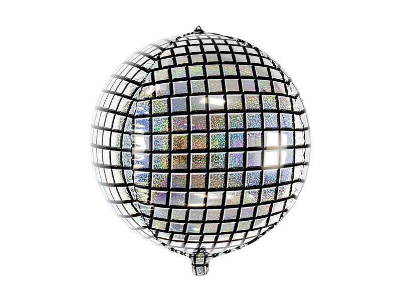 Helium Ballon Discobal Leeg 40cm van Partydeco koop je bij Partywinkel