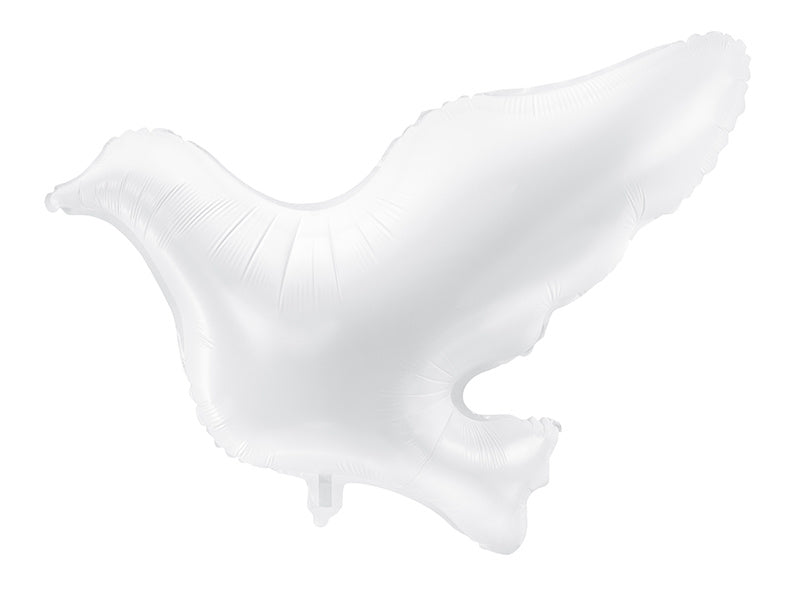 Helium Ballon Duif Leeg 77cm van Partydeco koop je bij Partywinkel