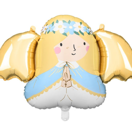 Helium Ballon Engel Leeg 77cm van Partydeco koop je bij Partywinkel
