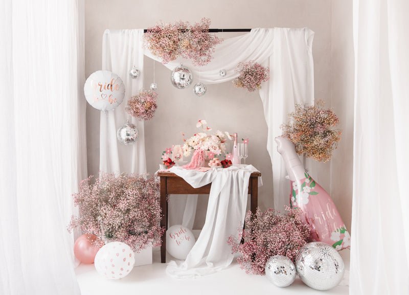 Helium Ballon Fles Bride To Be Leeg 1,08m van Partydeco koop je bij Partywinkel