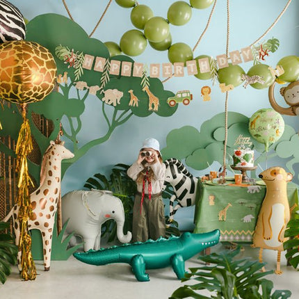 Helium Ballon Giraf Bal 75cm Leeg van Partydeco koop je bij Partywinkel