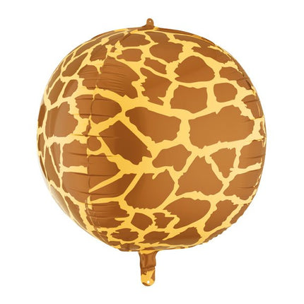Helium Ballon Giraf Bal 75cm Leeg van Partydeco koop je bij Partywinkel