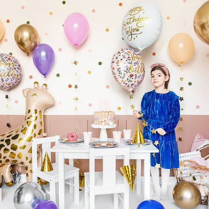 Helium Ballon Giraffe Leeg 1,2m van Partydeco koop je bij Partywinkel