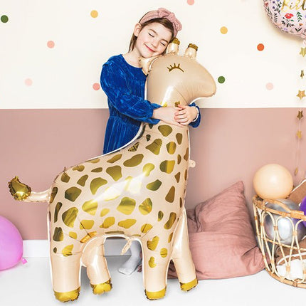Helium Ballon Giraffe Leeg 1,2m van Partydeco koop je bij Partywinkel