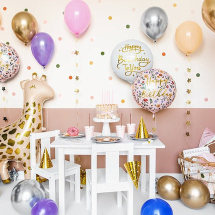 Helium Ballon Giraffe Leeg 1,2m van Partydeco koop je bij Partywinkel
