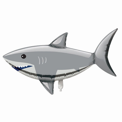 Helium Ballon Haai Leeg 94cm van Creative Converting koop je bij Partywinkel