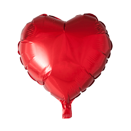 Helium Ballon Hart 45cm leeg van WeFiesta koop je bij Partywinkel