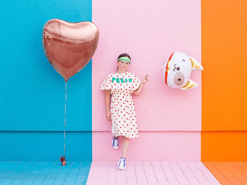 Helium Ballon Hond Leeg 65cm van Partydeco koop je bij Partywinkel