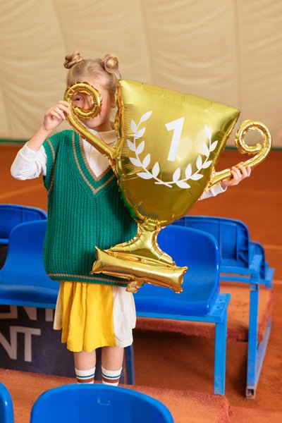 Helium Ballon Kampioensbeker Leeg 64cm van Partydeco koop je bij Partywinkel
