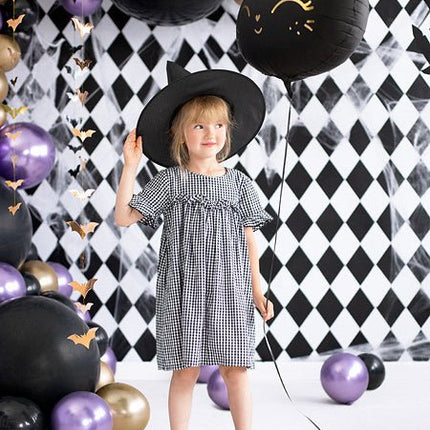 Helium Ballon Kat Zwart Leeg 48cm van Partydeco koop je bij Partywinkel