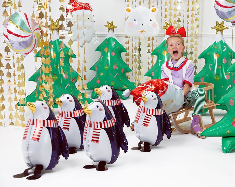 Helium Ballon Kerstboom Leeg 94cm van Partydeco koop je bij Partywinkel