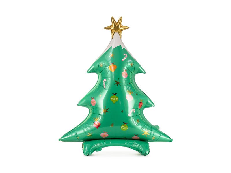 Helium Ballon Kerstboom Leeg 94cm van Partydeco koop je bij Partywinkel
