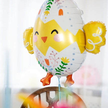 Helium Ballon Kip Leeg 57cm van Partydeco koop je bij Partywinkel