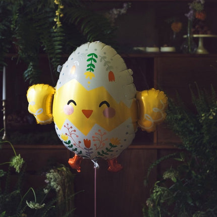 Helium Ballon Kip Leeg 57cm van Partydeco koop je bij Partywinkel