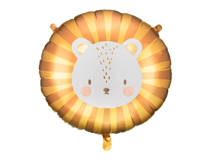 Helium Ballon Leeuw Leeg 57cm van Partydeco koop je bij Partywinkel
