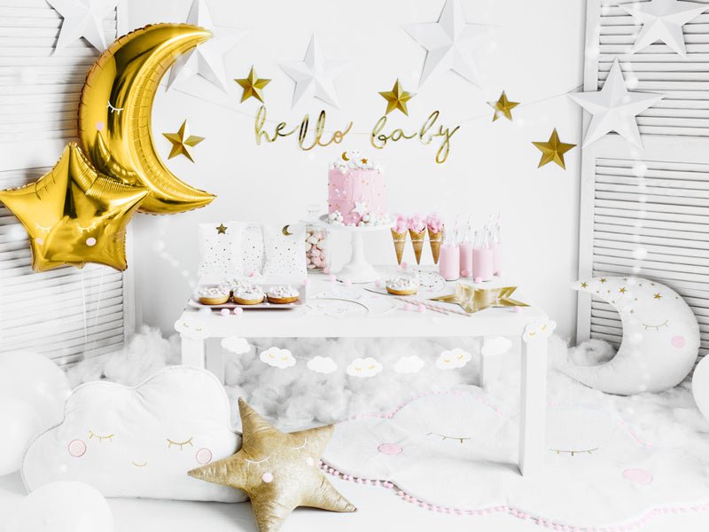 Helium Ballon Maan Leeg 60cm van Partydeco koop je bij Partywinkel