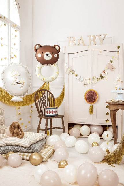 Helium Ballon Oh Baby Leeg 53cm van Partydeco koop je bij Partywinkel