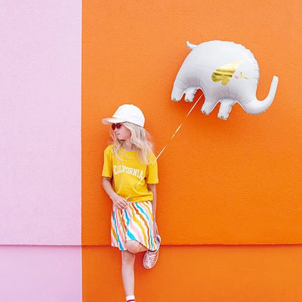 Helium Ballon Olifant Leeg 83cm van Partydeco koop je bij Partywinkel