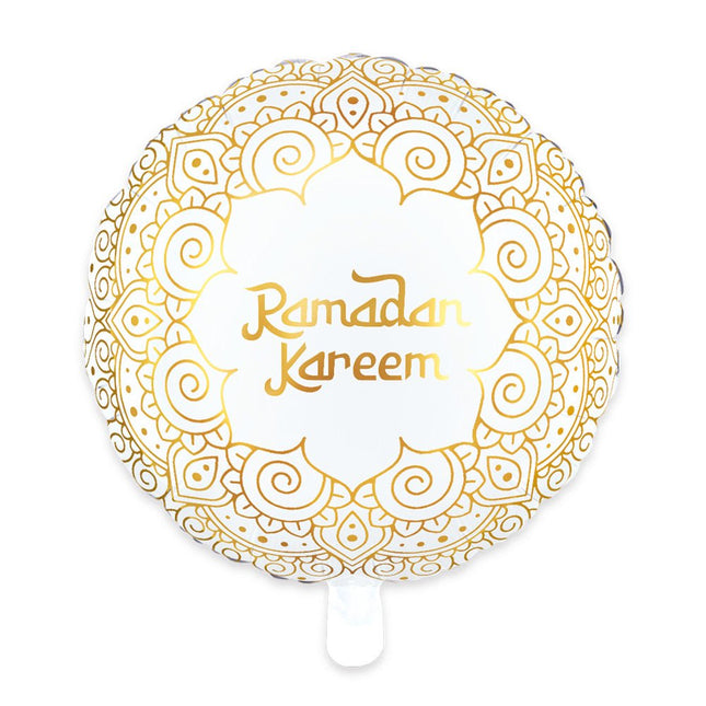 Helium Ballon Ramadan Kareem 46cm van WeFiesta koop je bij Partywinkel