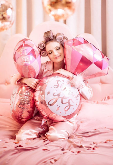 Helium Ballon Ring Leeg 72cm van Partydeco koop je bij Partywinkel