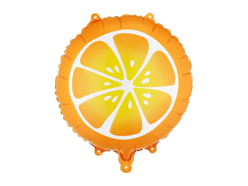 Helium Ballon Sinaasappel 35cm Leeg van Partydeco koop je bij Partywinkel
